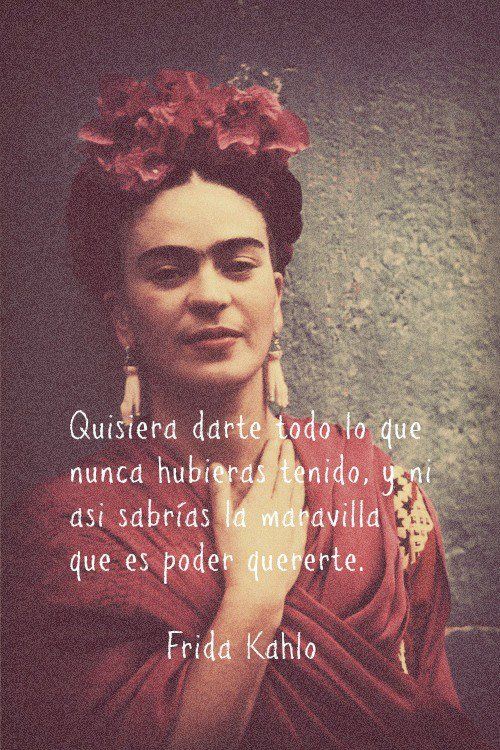 Cita de Frida Kahlo