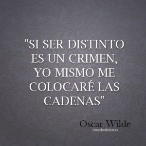 Cita de Oscar Wilde