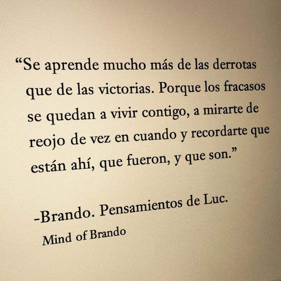 Brando, pensamientos de luc